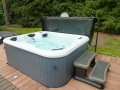 Whirlpool mit Whirlpooltreppe