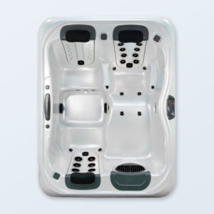 1 Liege, 2 Sitze , Wanne Pearl