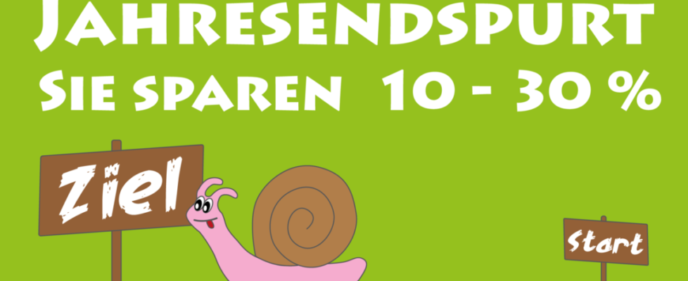 Jahresendspurt