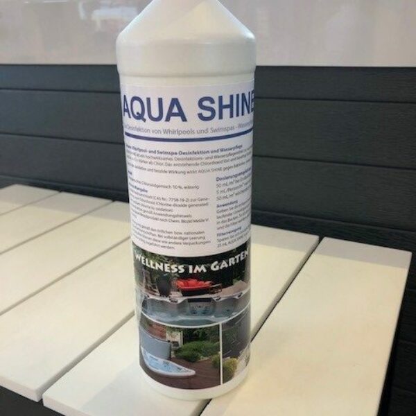 AQUA SHINE  1,0 ltr Wasserpflege und Wasserdesinfektion in einem Produkt