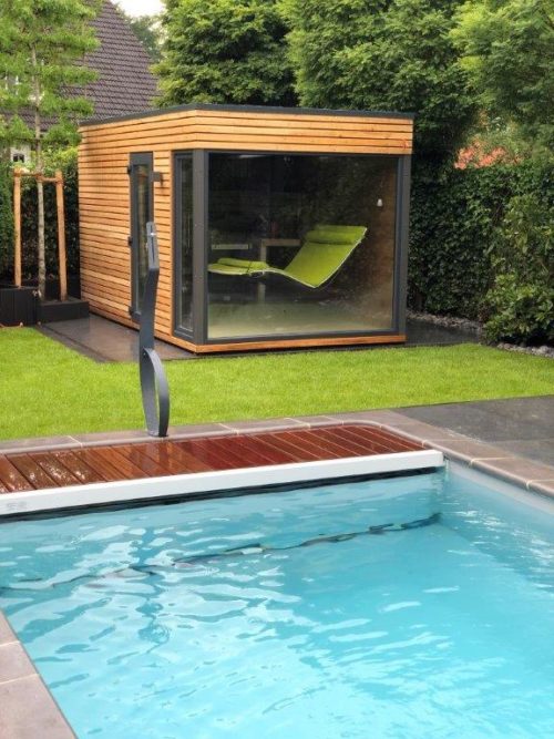 Exclusiver Saunabau Hamburg  Außensauna Deluxe – Bild 3