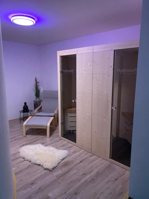 Hydrosoft Royal DUO Infrarotsauna – Bild 3